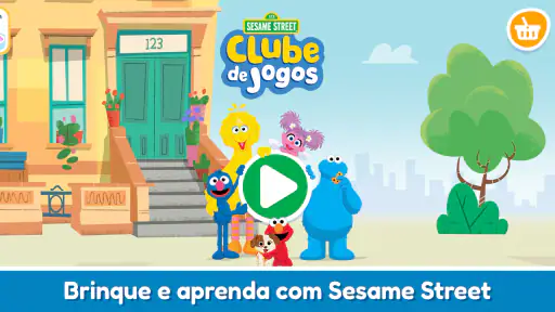 Clube de Jogos Sesame Street screenshot