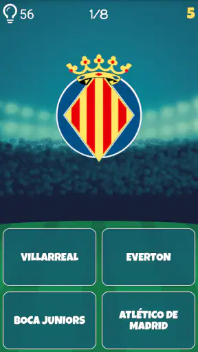 Clubes de Futebol Logo Quiz screenshot