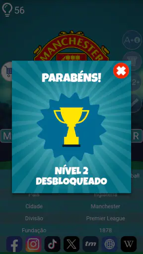 Clubes de Futebol Logo Quiz screenshot