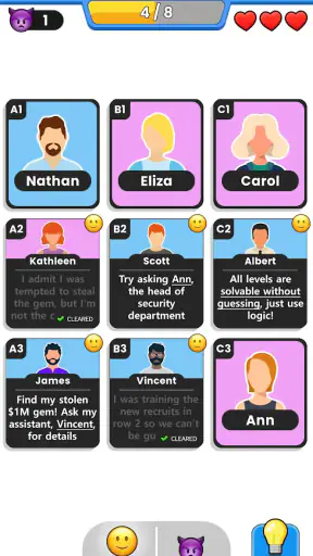 Clue Master - Logic Puzzles screenshot