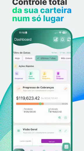 CobrApp: Gestão de Carteira screenshot