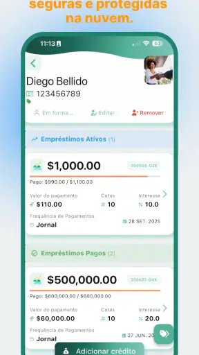 CobrApp: Gestão de Carteira screenshot