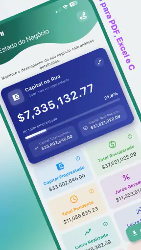 CobrApp: Gestão de Carteira screenshot