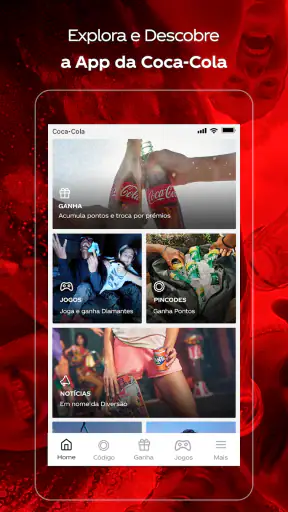 Coca-Cola: Joga e ganha screenshot