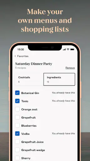 Cocktail Club - Drink recipes screenshot