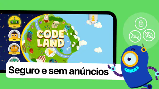 CodeLand: Programação e lógica screenshot