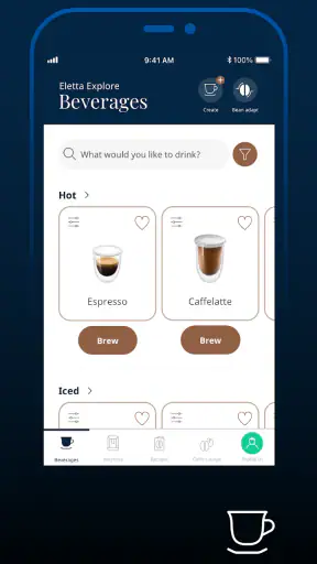 COFFEE LINK De'Longhi screenshot
