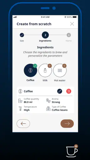 COFFEE LINK De'Longhi screenshot