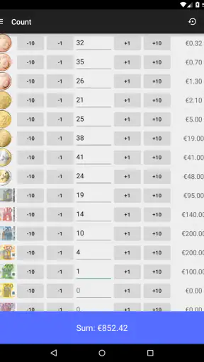 Coin Counter screenshot