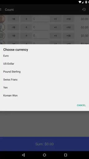 Coin Counter screenshot