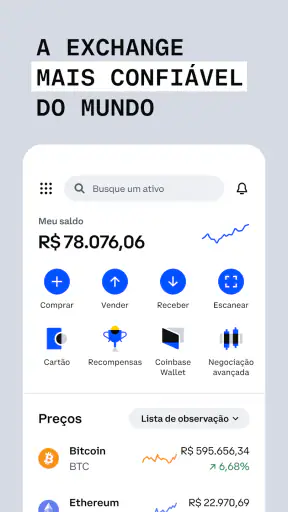 Coinbase: Bitcoin & Ethereum screenshot
