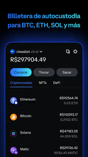 Coinbase Wallet: NFT e Cripto screenshot