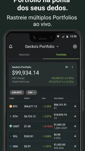 CoinGecko: Criptomoedas e NFT screenshot