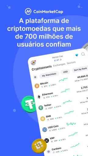 CoinMarketCap: Criptomoedas screenshot