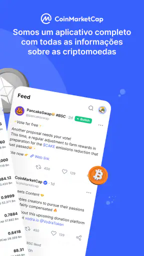 CoinMarketCap: Criptomoedas screenshot