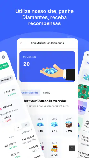 CoinMarketCap: Criptomoedas screenshot