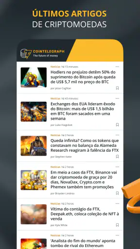 Cointelegraph: Cripto Notícias screenshot