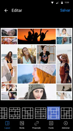 Colagem de Fotos e Editar Foto screenshot