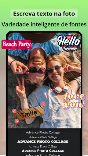 Colagem de fotos - editor foto screenshot