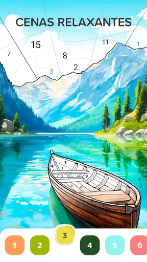 Color a Day pintar por números screenshot