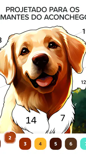 Color a Day pintar por números screenshot