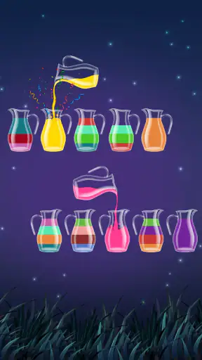 Color Water Sort Wooden Puzzle screenshot