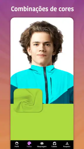 Colorimetria Coloração Pessoal screenshot