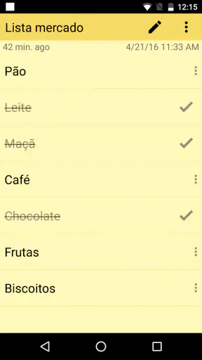 ColorNote Bloco de Notas Lista screenshot