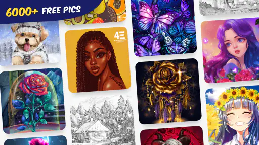 Colorscapes® - Color by Number screenshot