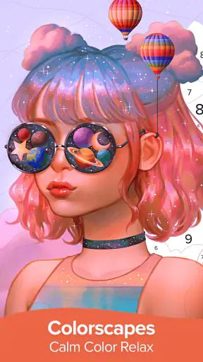 Colorscapes® - Color by Number screenshot