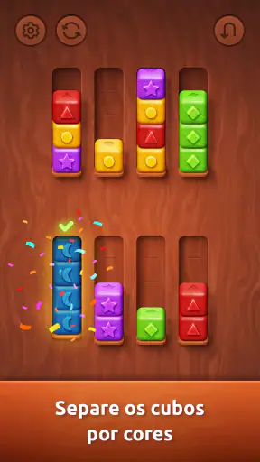 Colorwood Sort Puzzle Game screenshot