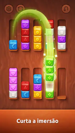 Colorwood Sort Puzzle Game screenshot