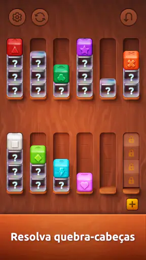 Colorwood Sort Puzzle Game screenshot