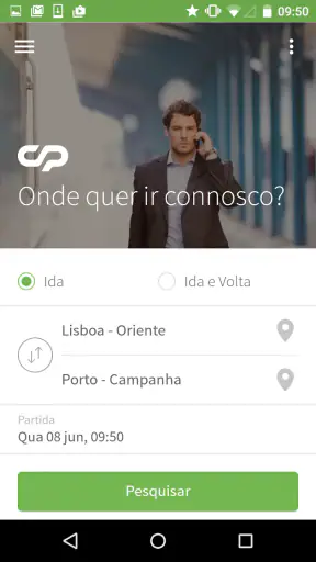 Comboios de Portugal screenshot