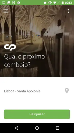 Comboios de Portugal screenshot