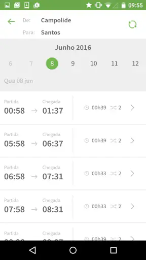 Comboios de Portugal screenshot