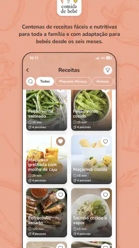 Comida de Bebé screenshot