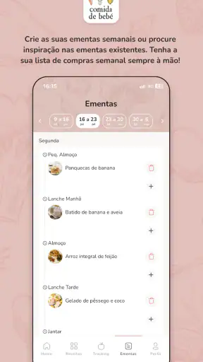 Comida de Bebé screenshot