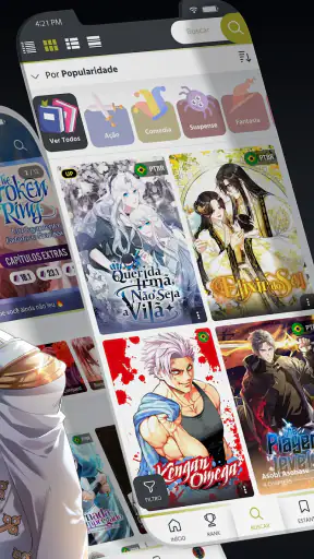 Comikey: Webtoons em Português screenshot