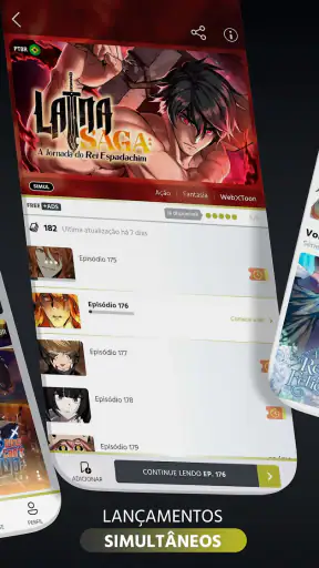 Comikey: Webtoons em Português screenshot