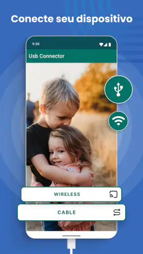 Conector USB - Conectar à TV screenshot