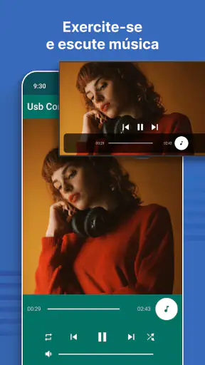 Conector USB - Conectar à TV screenshot