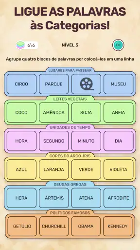 Connect Word - Associações screenshot