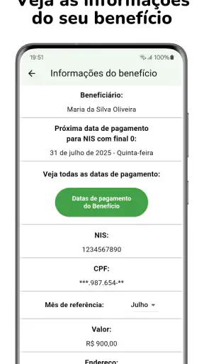 Consulta Benefício screenshot