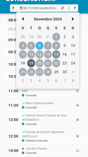 Consultório screenshot