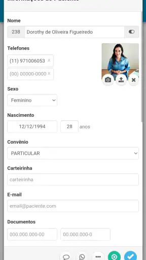 Consultório screenshot