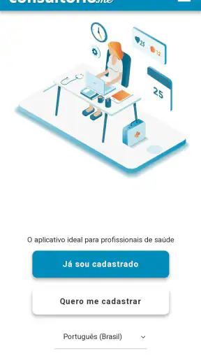Consultório screenshot
