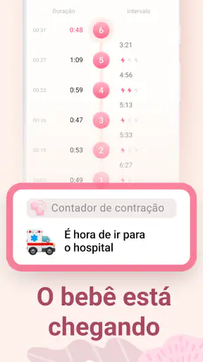 Contador de Contrações+ screenshot