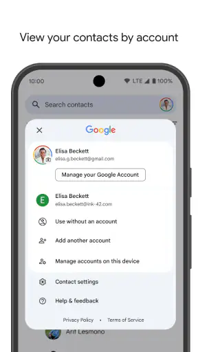 Contatos screenshot