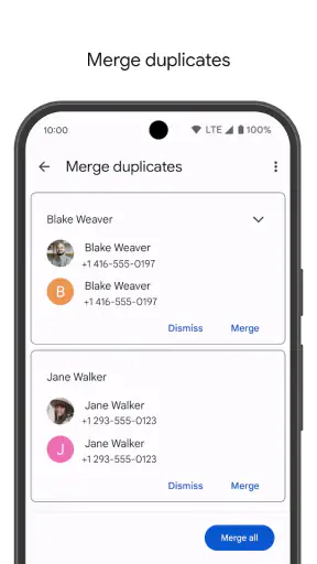 Contatos screenshot